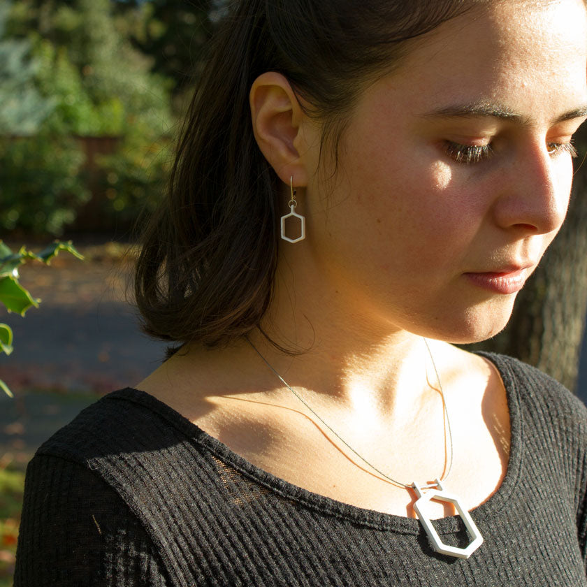 Common Ground Short Earring Jewelry | Portland Oregon USA | Stand For Progress