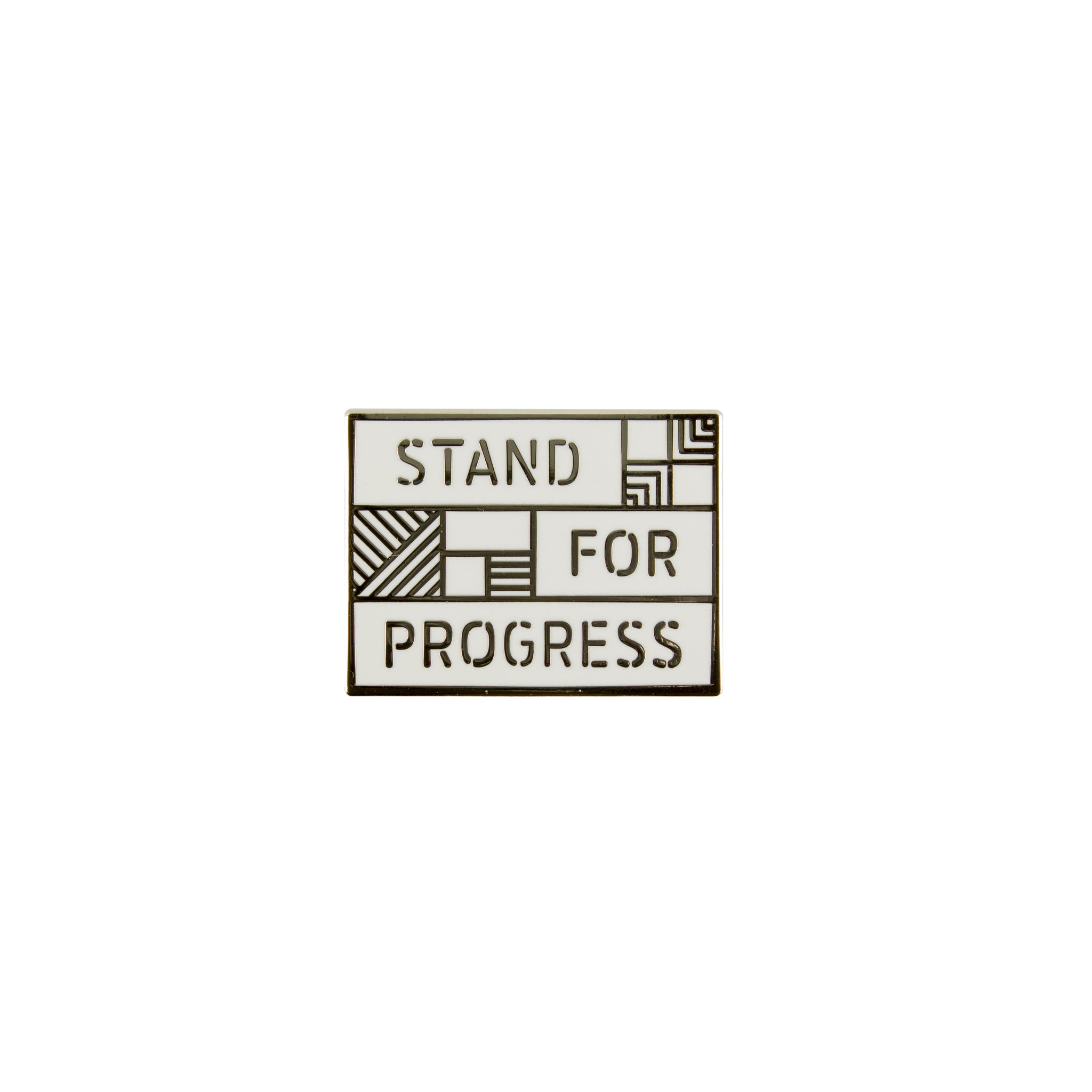 Bright_White - Stand For Progresse Pin Front View