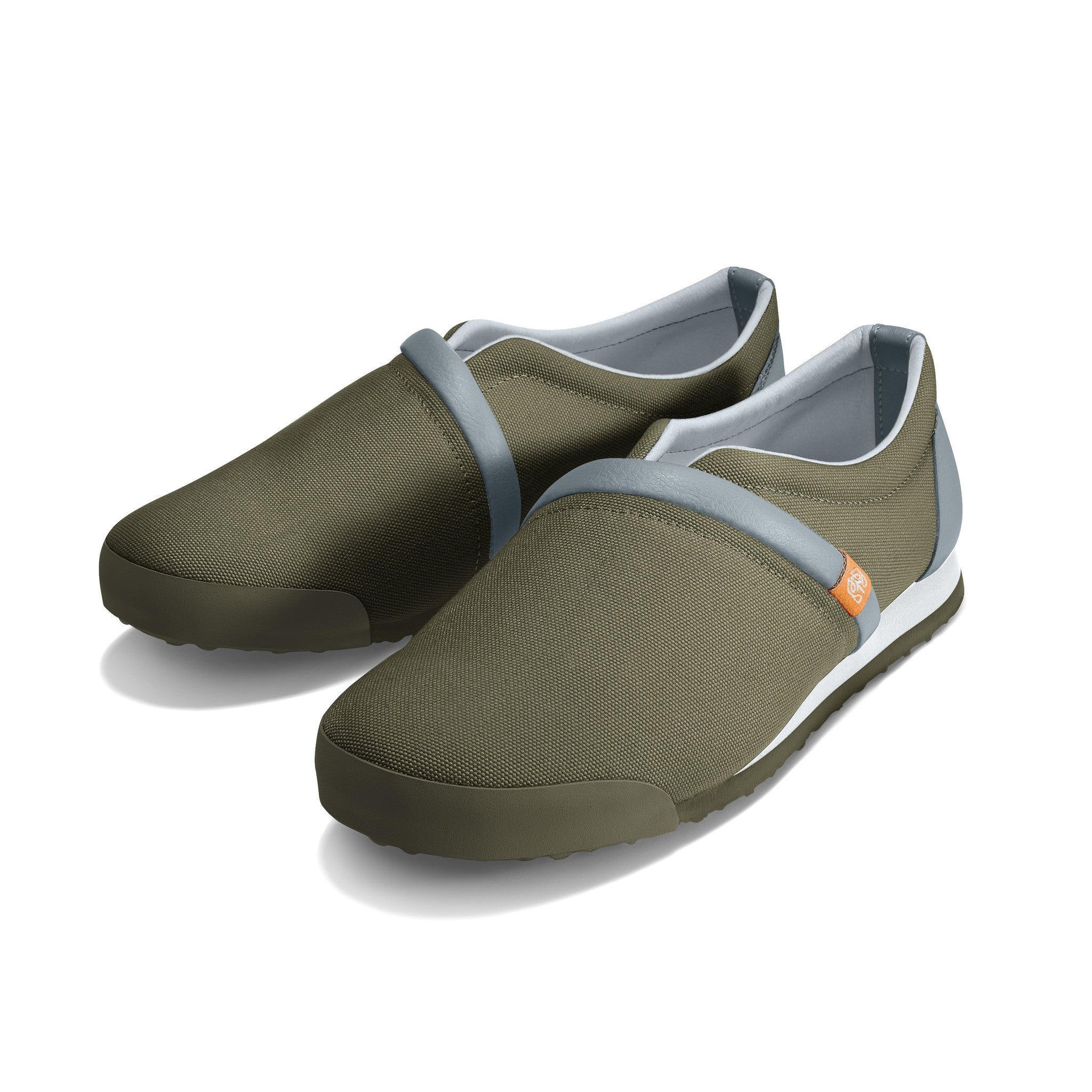 Military_Olive - Common Ground Footwear Shoes Left Perspective View