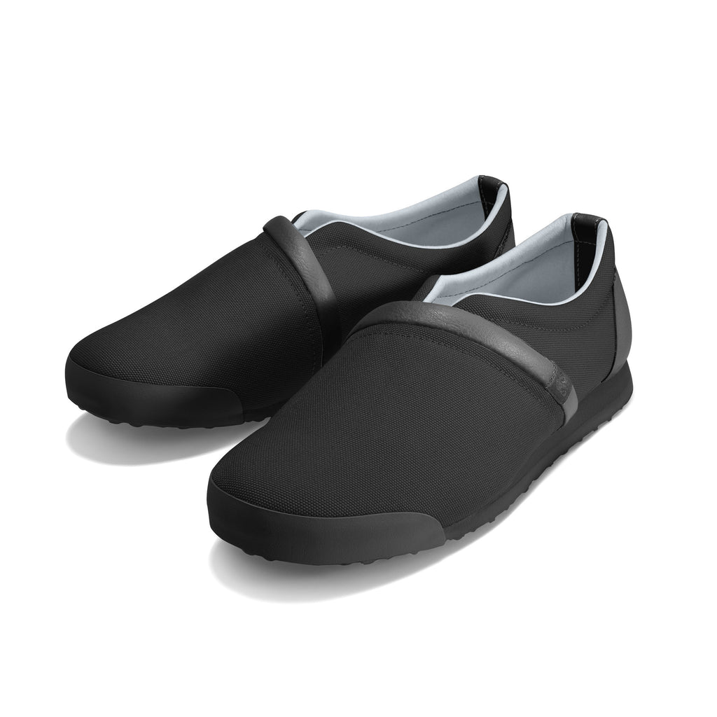 Jet_Black - Common Ground Footwear Shoes Left Perspective View