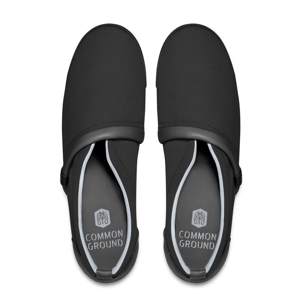 Jet_Black - Common Ground Footwear Shoes Top View