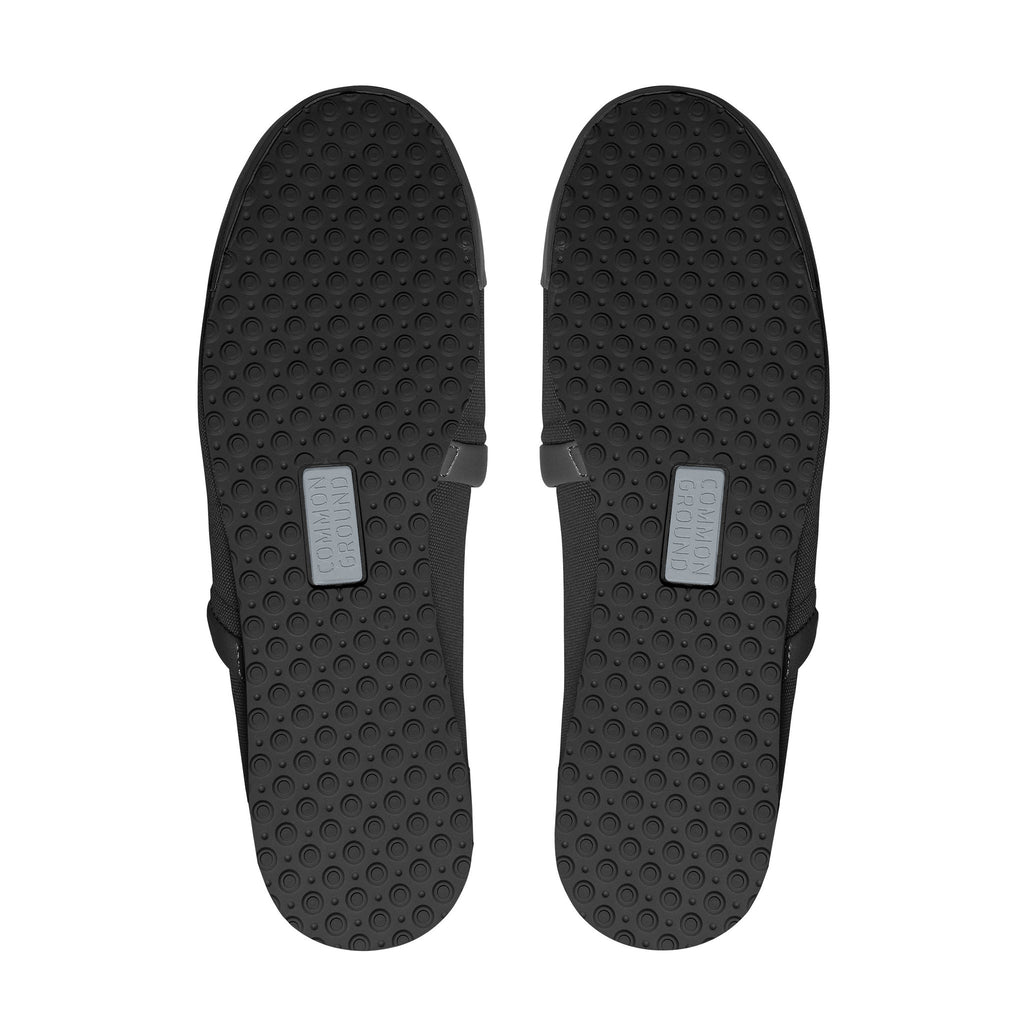Jet_Black - Common Ground Footwear Shoes Bottom View