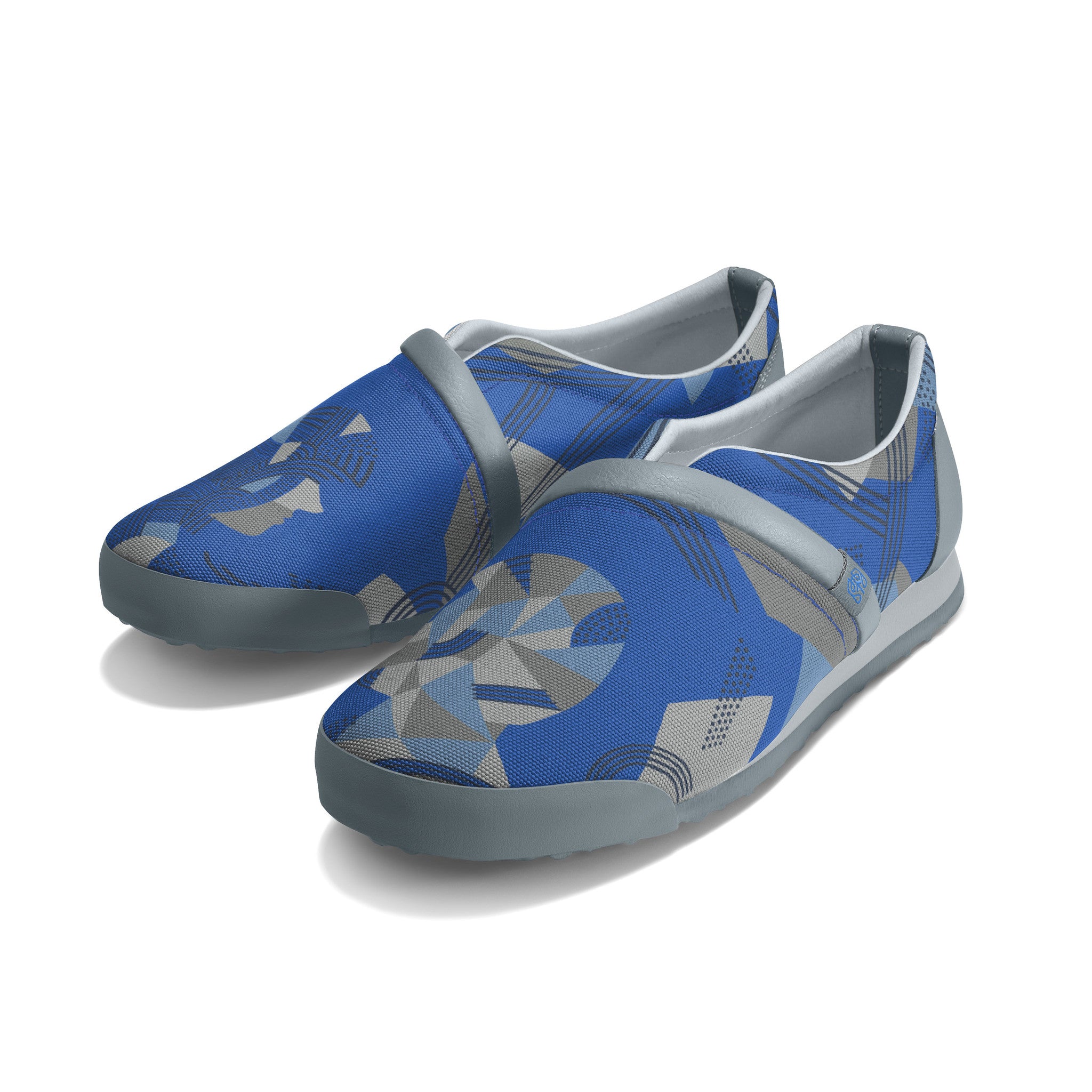 Strong_Blue - Common Ground Footwear Shoes Left Perspective View