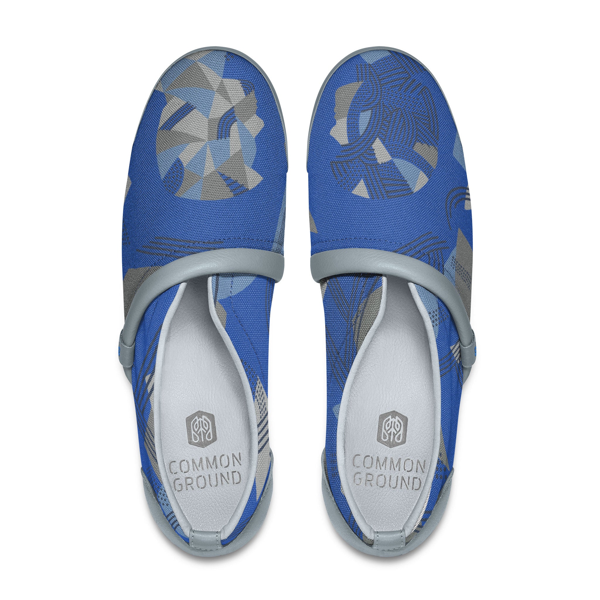 Strong_Blue - Common Ground Footwear Shoes Top View