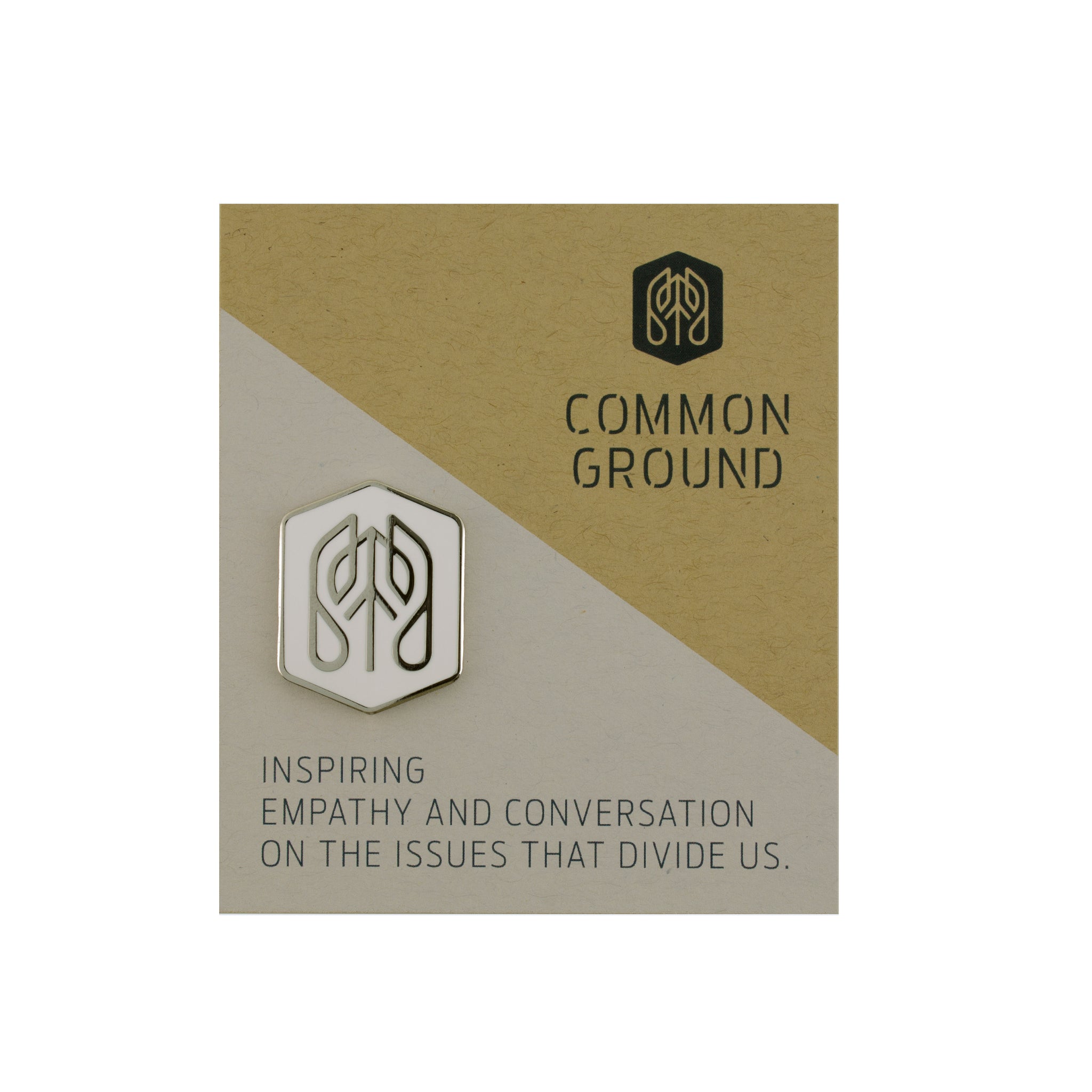 Bright_White - Common Ground Badge Pin Card View