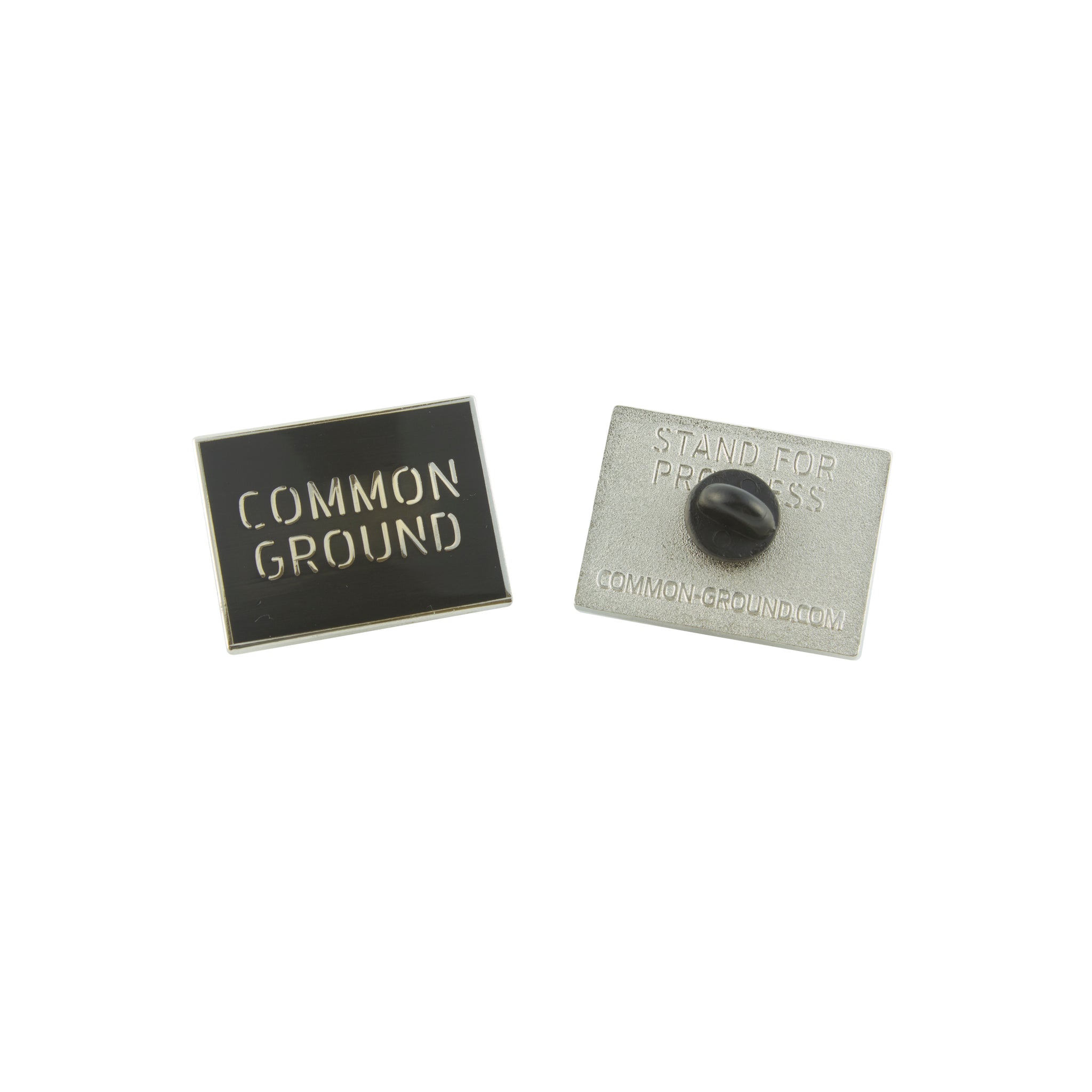 Jet_Black - Common Ground Pin Front and Back View
