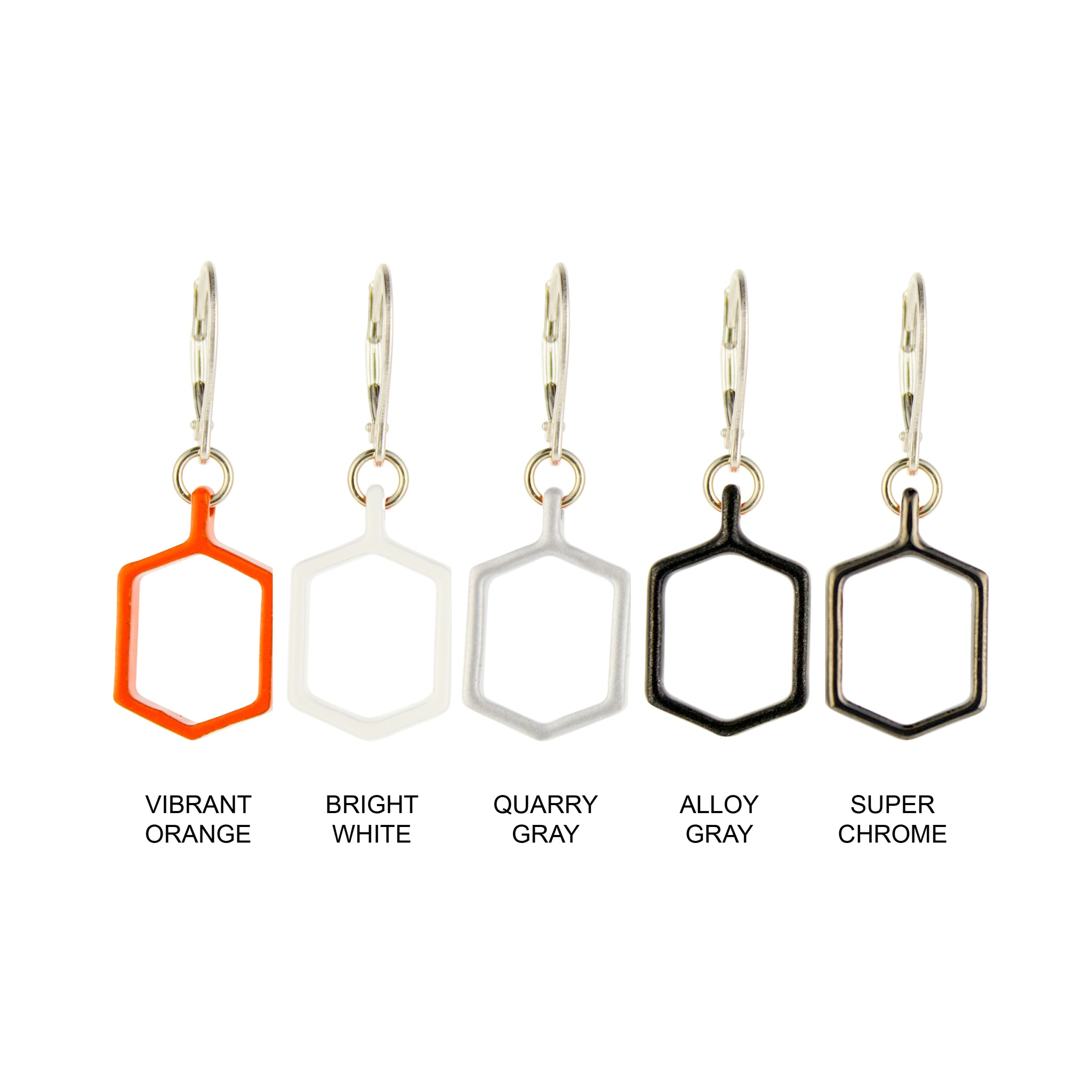 Vibrant_Orange - WITHIN x COMMON GROUND Earring Flat View Colorways