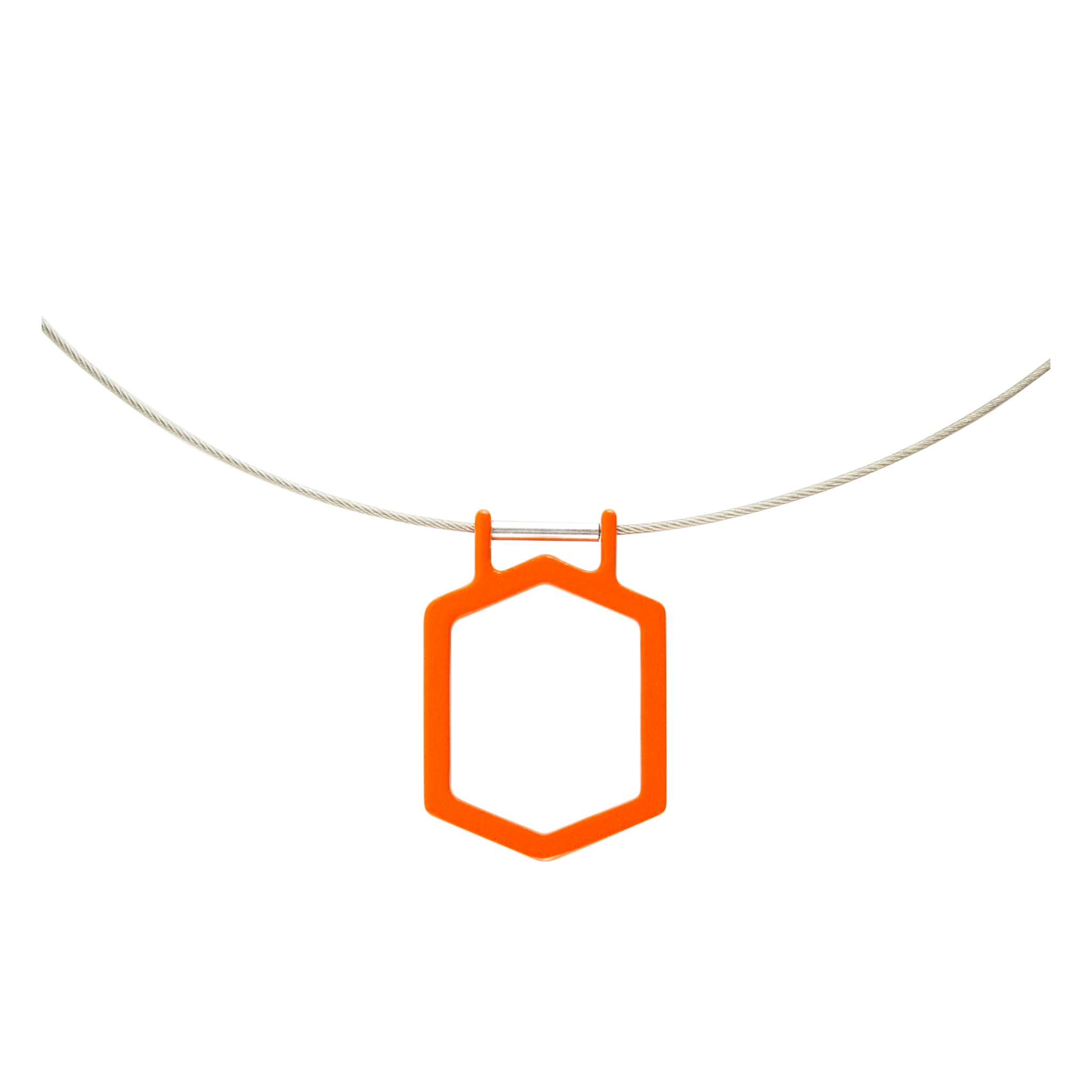 Vibrant_Orange - WITHIN x COMMON GROUND Jewelry Front View